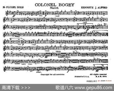 ColonelBogey（分谱合集）|K·J·Alford
