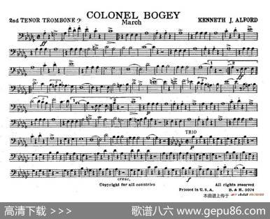 ColonelBogey（分谱合集）|K·J·Alford