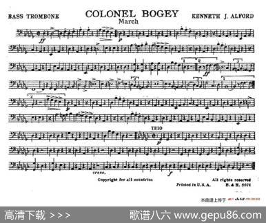 ColonelBogey（分谱合集）|K·J·Alford