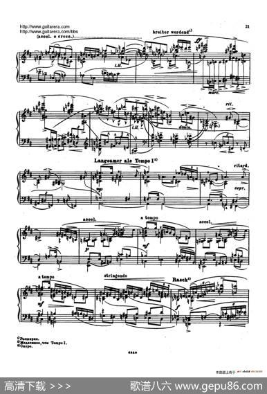 PianoSonataOp.1（钢琴奏鸣曲）|Berg,Alban贝尔格