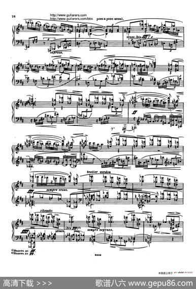 PianoSonataOp.1（钢琴奏鸣曲）|Berg,Alban贝尔格