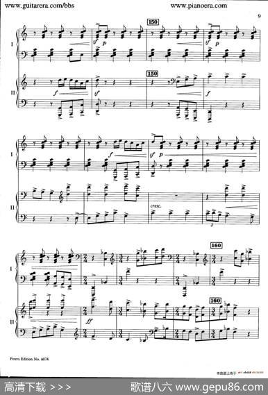 RondoinDMajorOp.87a（D大调回旋曲·双钢琴）|亚历山大·齐尔品（AlexanderTcherepnin）