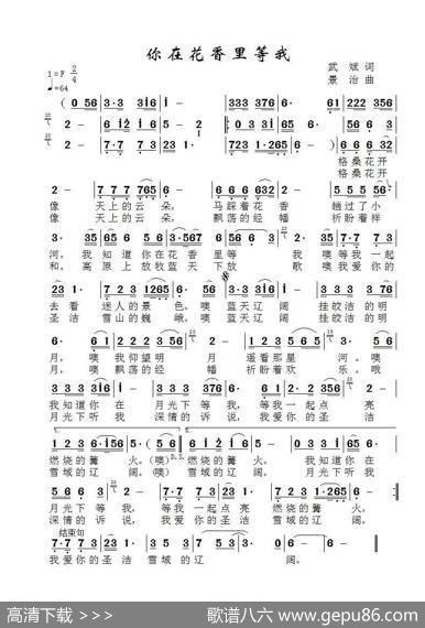 你在花香里等我 - 武斌|景治