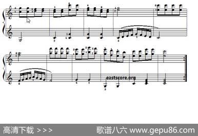车尔尼《小钢琴家》（Czerny823）第34首（曲谱及练习提示）
