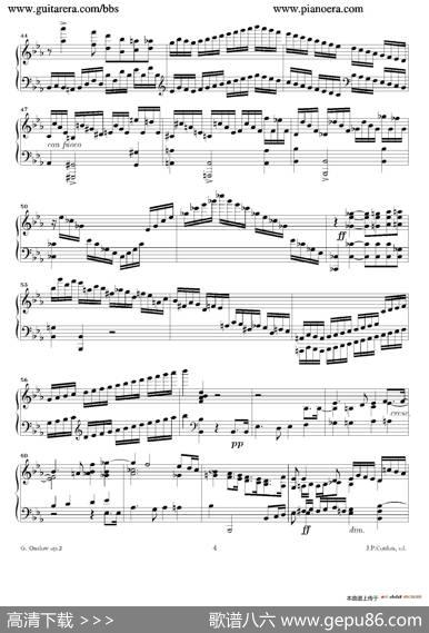 GrandePianoSonataincMinorOp.2（c小调华丽钢琴奏鸣曲·第一乐章）|乔治·翁斯洛（GeorgeOnslow）