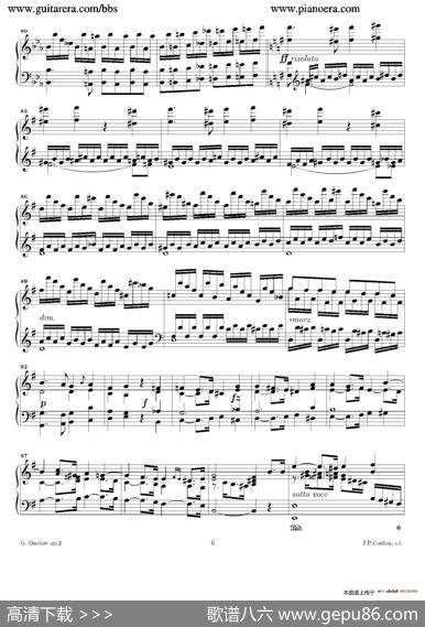 GrandePianoSonataincMinorOp.2（c小调华丽钢琴奏鸣曲·第一乐章）|乔治·翁斯洛（GeorgeOnslow）
