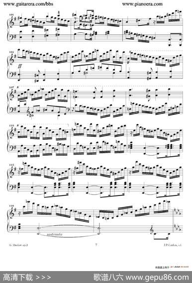 GrandePianoSonataincMinorOp.2（c小调华丽钢琴奏鸣曲·第一乐章）|乔治·翁斯洛（GeorgeOnslow）