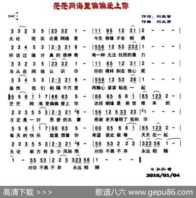 茫茫网海里偏偏爱上你 - 刘良智|刘兰芳