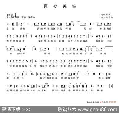 真心英雄（陶明翠词纳兰临风曲） - 陶明翠|纳兰临风