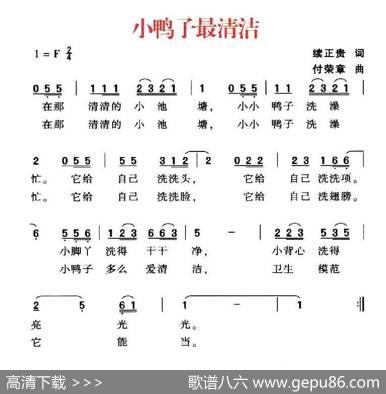 小鸭子最清洁 - 续正贵|付荣章