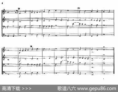 铜管乐重奏曲：香槟酒似的布朗莱舞曲|热维斯·克劳德