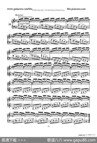 48PracticePieces（四十八首钢琴练习曲）|[捷克]约瑟夫·皮史纳(JosefPischna