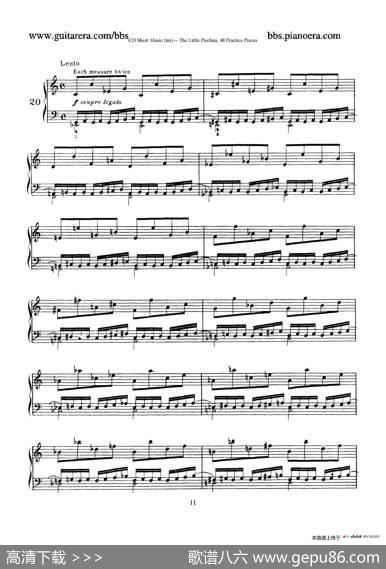 48PracticePieces（四十八首钢琴练习曲）|[捷克]约瑟夫·皮史纳(JosefPischna