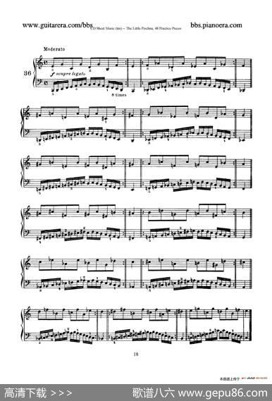 48PracticePieces（四十八首钢琴练习曲）|[捷克]约瑟夫·皮史纳(JosefPischna
