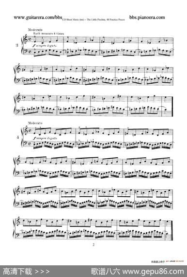 48PracticePieces（四十八首钢琴练习曲）|[捷克]约瑟夫·皮史纳(JosefPischna