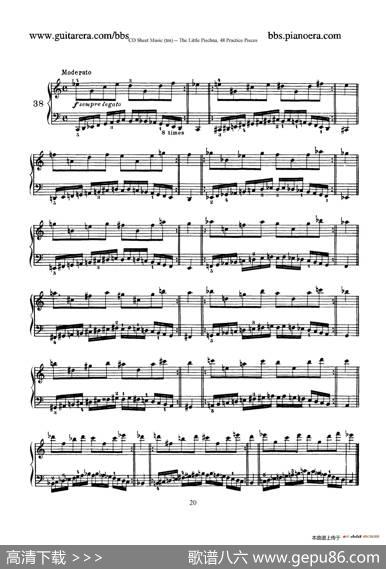 48PracticePieces（四十八首钢琴练习曲）|[捷克]约瑟夫·皮史纳(JosefPischna