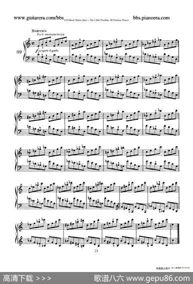 48PracticePieces（四十八首钢琴练习曲）|[捷克]约瑟夫·皮史纳(JosefPischna