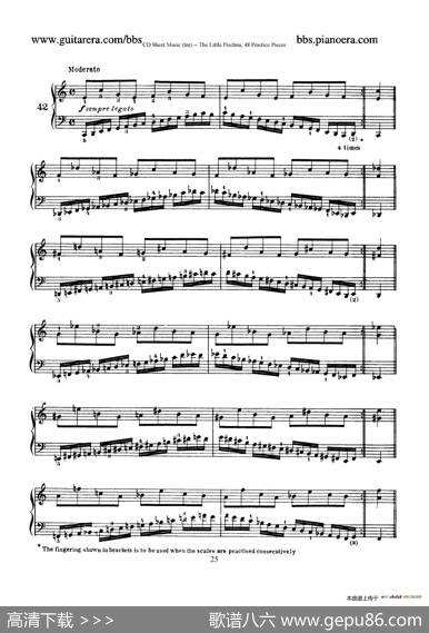 48PracticePieces（四十八首钢琴练习曲）|[捷克]约瑟夫·皮史纳(JosefPischna