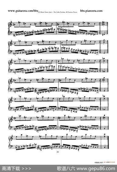 48PracticePieces（四十八首钢琴练习曲）|[捷克]约瑟夫·皮史纳(JosefPischna