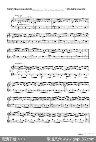 48PracticePieces（四十八首钢琴练习曲）|[捷克]约瑟夫·皮史纳(JosefPischna