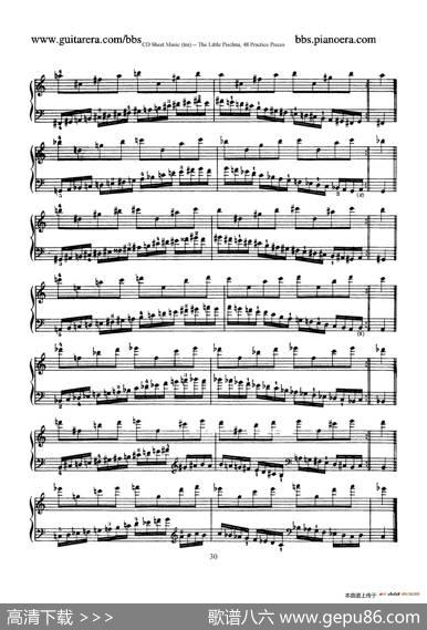48PracticePieces（四十八首钢琴练习曲）|[捷克]约瑟夫·皮史纳(JosefPischna