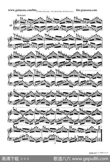 48PracticePieces（四十八首钢琴练习曲）|[捷克]约瑟夫·皮史纳(JosefPischna