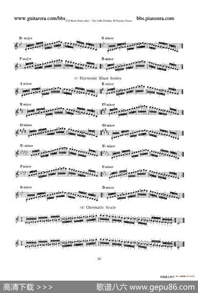 48PracticePieces（四十八首钢琴练习曲）|[捷克]约瑟夫·皮史纳(JosefPischna