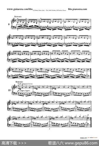 48PracticePieces（四十八首钢琴练习曲）|[捷克]约瑟夫·皮史纳(JosefPischna