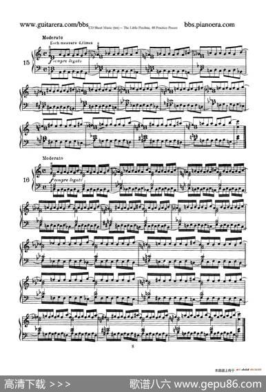 48PracticePieces（四十八首钢琴练习曲）|[捷克]约瑟夫·皮史纳(JosefPischna