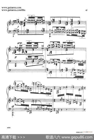 PianoSonataOp.26（钢琴奏鸣曲·第三乐章）|塞谬尔·巴伯(SamuelBarber）