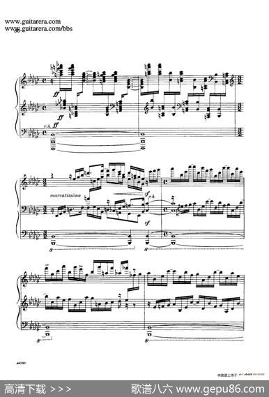 PianoSonataOp.26（钢琴奏鸣曲·第四乐章）|塞谬尔·巴伯(SamuelBarber）