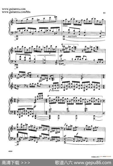 PianoSonataOp.26（钢琴奏鸣曲·第四乐章）|塞谬尔·巴伯(SamuelBarber）