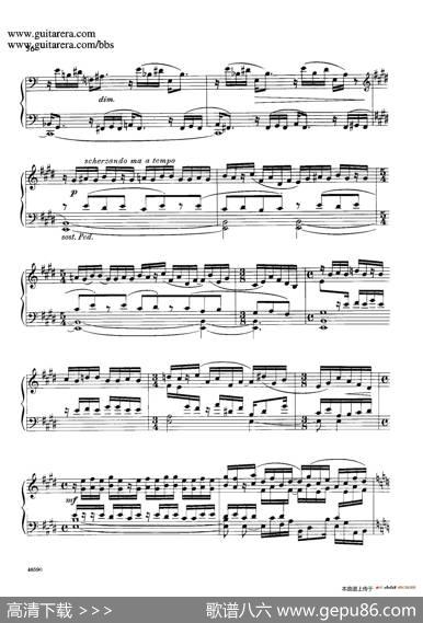 PianoSonataOp.26（钢琴奏鸣曲·第四乐章）|塞谬尔·巴伯(SamuelBarber）