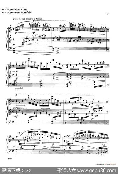 PianoSonataOp.26（钢琴奏鸣曲·第四乐章）|塞谬尔·巴伯(SamuelBarber）