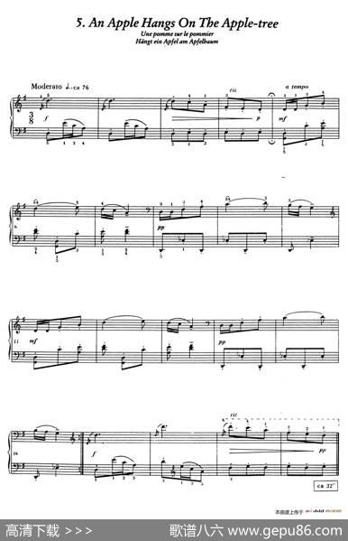 12FolkMelodies（十二首民间曲调·5）|维托尔德·卢托斯拉夫斯基（WitoldLutoslawski）