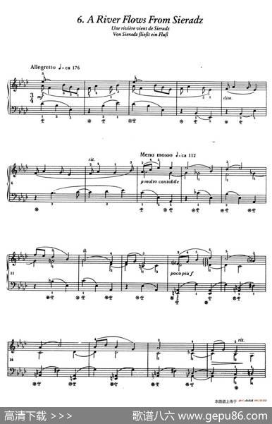 12FolkMelodies（十二首民间曲调·6）|维托尔德·卢托斯拉夫斯基（WitoldLutoslawski）