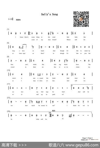 Sally'sSong|KevinRiepl