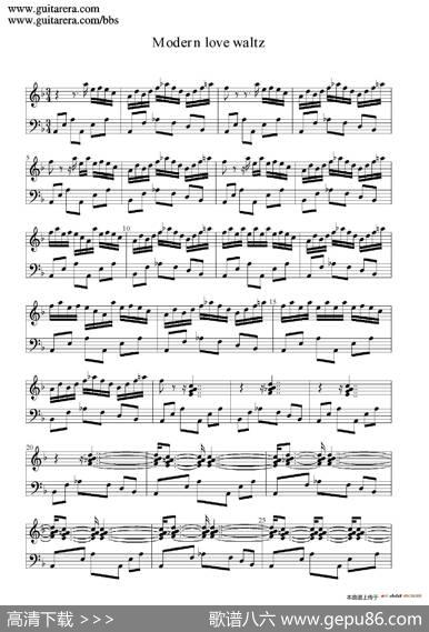 ModernLoveWaltz（现代爱情圆舞曲）|菲利普·格拉斯（PhilipGlass)