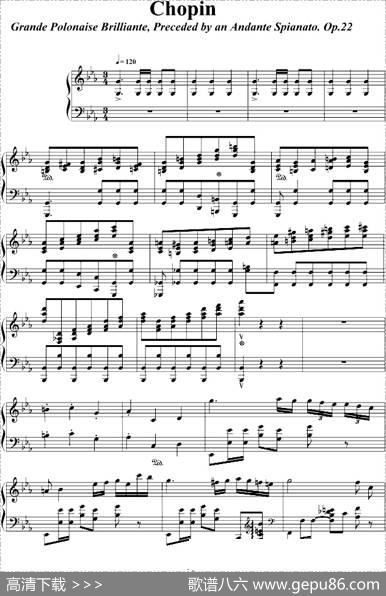 Chopin（大波兰舞曲）