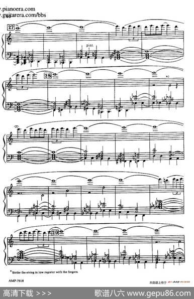 PianoSonata（钢琴奏鸣曲·第一乐章）|索非亚·阿斯戈托芙娜·古拜杜丽娜（SofiaAsgatovnaGubaidulina)