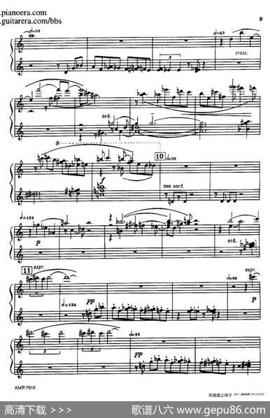 PianoSonata（钢琴奏鸣曲·第一乐章）|索非亚·阿斯戈托芙娜·古拜杜丽娜（SofiaAsgatovnaGubaidulina)
