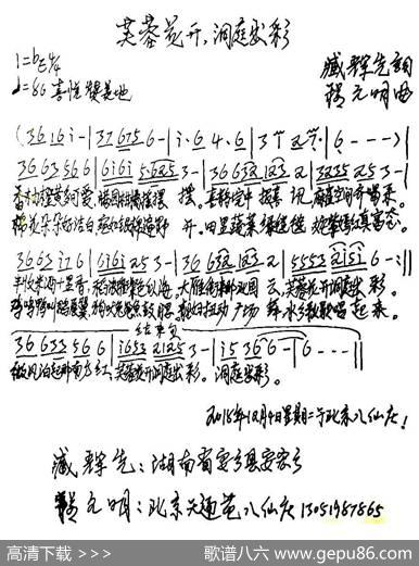 芙蓉花开，洞庭出彩 - 臧辉先|程元明