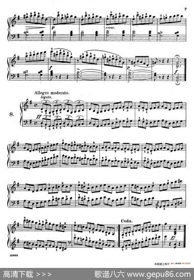 EtudesEnfantinesOp.37（儿童钢琴练习曲第7——10首）|亨利·莱蒙(HenryLemoine)