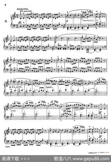 EtudesEnfantinesOp.37（儿童钢琴练习曲第7——10首）|亨利·莱蒙(HenryLemoine)
