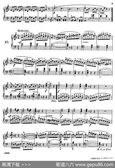 EtudesEnfantinesOp.37（儿童钢琴练习曲第7——10首）|亨利·莱蒙(HenryLemoine)