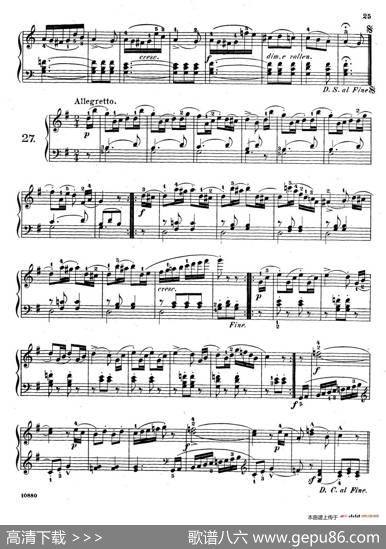EtudesEnfantinesOp.37（儿童钢琴练习曲第26——30首）|亨利·莱蒙(HenryLemoine)