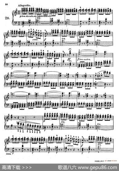 EtudesEnfantinesOp.37（儿童钢琴练习曲第26——30首）|亨利·莱蒙(HenryLemoine)