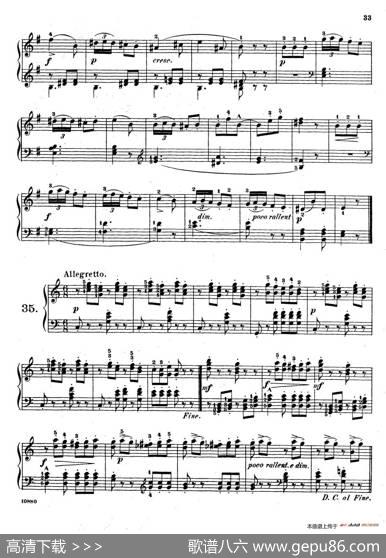 EtudesEnfantinesOp.37（儿童钢琴练习曲第31——39首）|亨利·莱蒙(HenryLemoine)