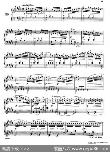 EtudesEnfantinesOp.37（儿童钢琴练习曲第31——39首）|亨利·莱蒙(HenryLemoine)