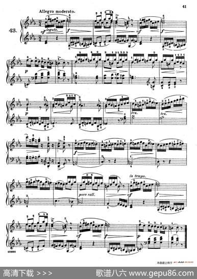 EtudesEnfantinesOp.37（儿童钢琴练习曲第40——45首）|亨利·莱蒙(HenryLemoine)